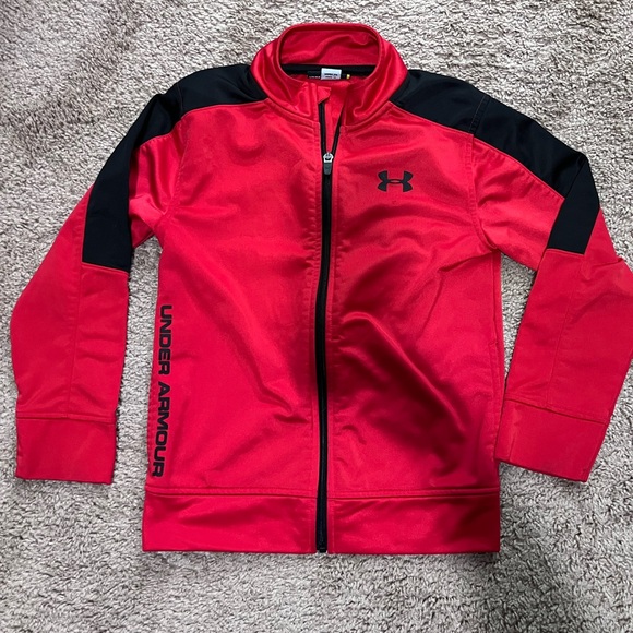 Under Armour and Adidas Jackets - Red, Blue, Black - Picture 2 of 4